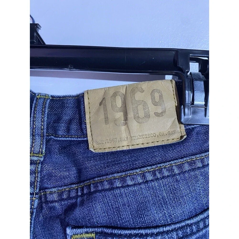 Gap Jeans Mens 30x32 Blue Dark Wash‎ Straight Fit Everyday Casual